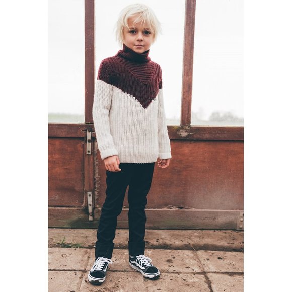 boy/girl sproet & sprout Knit Sweater colorblock - Picture 5 of 8